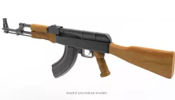 AK-47 Free low-poly  3D model