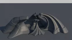 Alien Buildings Free 3D model
