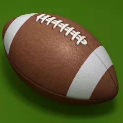 American Football Ball 3D model