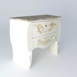 Angel convenient CHERUBIN grounds houses of the world 3D model
