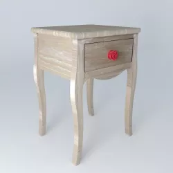 ANGELICA bedside wood houses of the world 3D model
