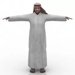 Arabian Free 3D model