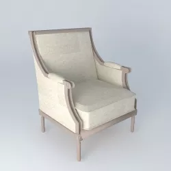 Armchair Casanova houses the world 3D model