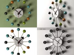 Ball Clock Free 3D model