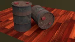 Barrel 2 - Barril 2 Free 3D model