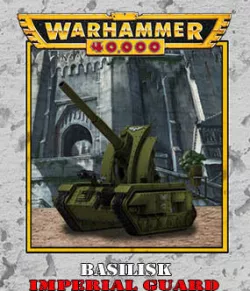 basilisk tank imperial guard warhammer 40k Free 3D model