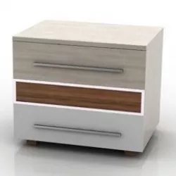 Bed side Table Free 3D model