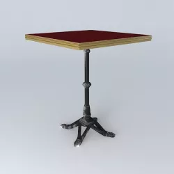 BISTRO TABLE SQUARE ARDAMEZ Company 3D model