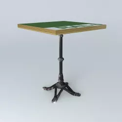 BISTRO TABLE SQUARE ARDAMEZ Company 3D model