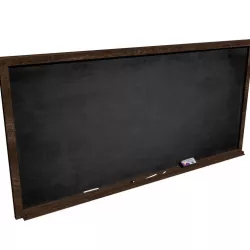 BlackBoard Low-poly  3D model