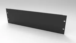 Blank Panel 3RU Free 3D model