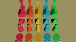 Board games 3D starter pack Free low-poly  3D model
