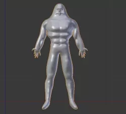 body builder Free 3D model