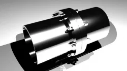 Bolted pipe Free 3D model