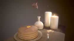 Breakfast Free 3D model