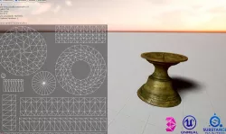 CandLestick UE4 Free low-poly  3D model