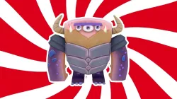 Cartoon monster with horns Free low-poly  3D model