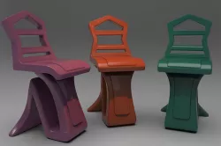 Chair Style Free 3D model