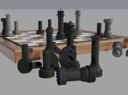 chess - scacchi Free 3D model