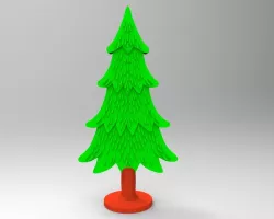 christmas tree toy free Free 3D model