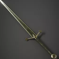 Claymore Sword Free low-poly  3D model