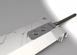 Cloud Sword Free 3D model
