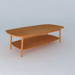 Coffee table PORTOBELLO houses the world 3D model