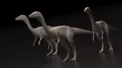 Compsognathus Free 3D model