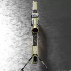 Concept Sci-fi laser rifle     Free 3D model
