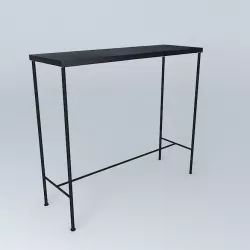 Console 90cm Edison Maisons du Monde 3D model