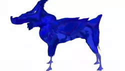 creature  Free low-poly  3D model