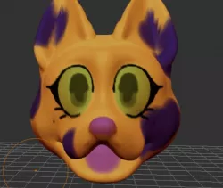 cute furry Free 3D model