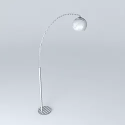 CYBER LIGHT lamppost houses the world 3D model