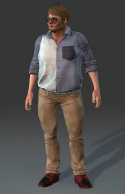david Free 3D model