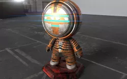 DeadSpace Mat Free low-poly  3D model
