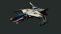 Deathrow Spaceship Free low-poly  3D model