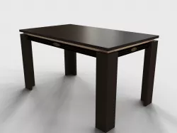 Dining table Orpheus wooden Free 3D model