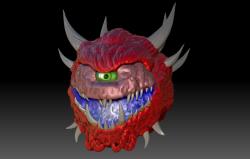 Doom Cacodemon Free 3D model