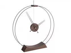 Double Rings Desk Clock Free 3D model