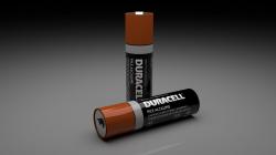 3D model Duracell AA Battery VR / AR / low-poly