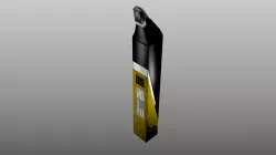 e-cigarette designer yellow-black leather Free 3D model