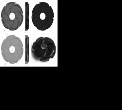 End Suction Centrifugal Pump Volute Casing Free 3D model