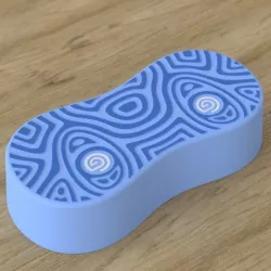 Fitness step Free 3D model