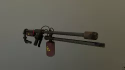 Flame Thrower Free low-poly  3D model