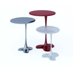 Fluid table painted table contemporary liquid table desk Free 3D model