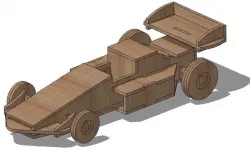 formula 1 3D model
