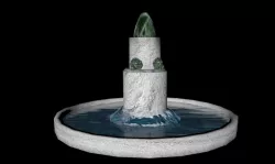 Fountain Animated Free 3D model