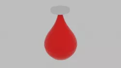  Free Round Punch Bag  Free low-poly  3D model