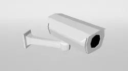 Free Street Cam Free low-poly  3D model