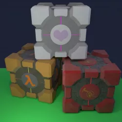 Game Cubes Free 3D model